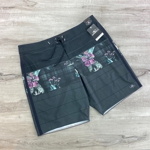 🔹O’NIELL- SURF FREAK MENS BOARD SHORTS - Picture 1 of 10